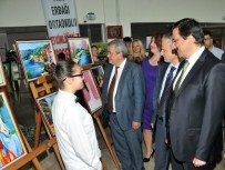 NUSRET DIRIM - Geleceğin Ressamlarının Sergisini Başkan AK Açtı