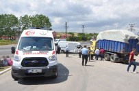Tekirdağ'da Zincirleme Kaza Açıklaması 2 Yaralı