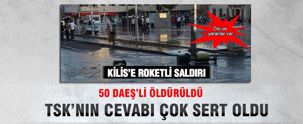 50 DAEŞ üyesi terörist öldürüldü