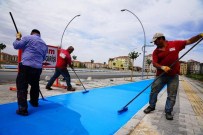 KAYAHAN - Fahri Kayahan Bulvarı'nda, Çalışmalar Sürüyor