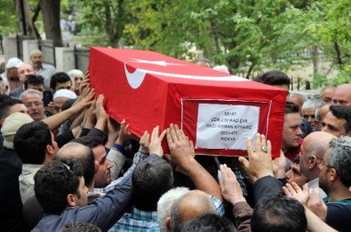 Konyalı Şehide Son Görev