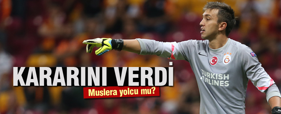 Muslera kararını verdi