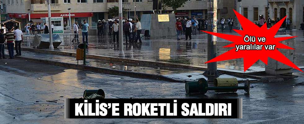 Kilis'e 2 roket düştü: Ölü ve yaralılar var!