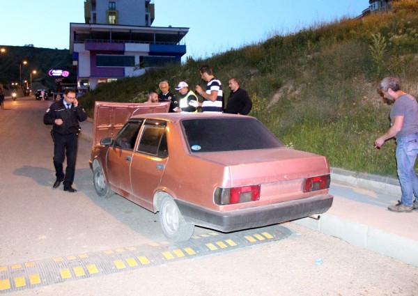 Polisi harekete geçiren araç