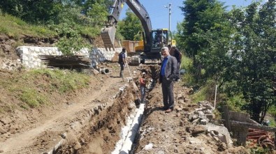 Başkan Yiğit Yığılca'da Altyapı İle Birlikte Şehir İçme Suyu Hattını Da Yeniliyor
