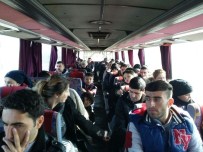 Edirne'de 60 Kaçak Göçmen Yakalandı