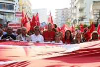 ŞEHİT YÜZBAŞI - Mezitli'de Coşkulu 19 Mayıs Yürüyüşü