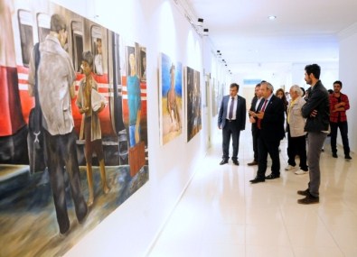 YYÜ'de Resim Sergisi
