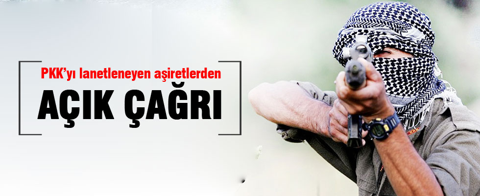 Aşiretlerden PKK'ya büyük tepki