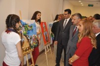 YAŞAR İSMAİL GEDÜZ - Kırkağaç Resim Sergisi Vali Bektaş'la Açıldı