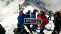 ERCIYES DAĞı - Mudosk Sporcusu Erciyes Dağı Zafer Tırmanışını Tamamladı