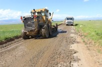 Muş'ta Stabilize Yol Çalışmaları