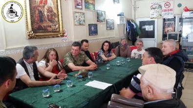 Tuğgeneral Arı'dan Ebed'e Ziyaret