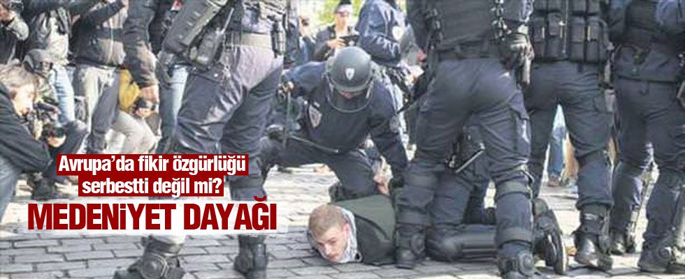 Fransa'da medeniyet dayağı