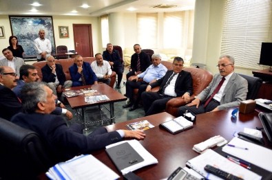 Karayalçın'dan Başkan Karalar'a Ziyaret