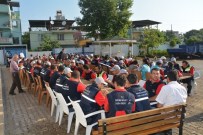 ÇEŞTEPE - Başkan Özakcan, Park Ve Bahçeler Müdürlüğü Personeli İle Kahvaltıda Buluştu