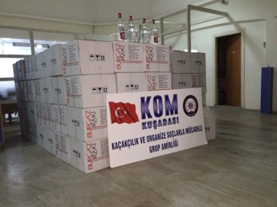 Kuşadası'nda Metil Alkol Operasyonu