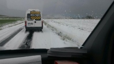 Niğde'ye Mayıs Ayında Kar Yağdı