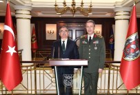 Bakan Yılmaz, Orgeneral Akar'a Veda Ziyaretinde Bulundu
