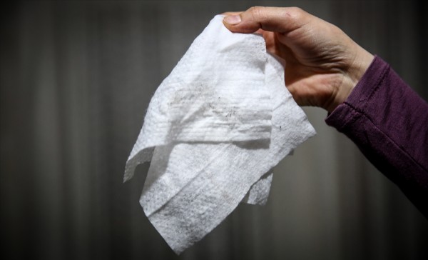 Restoranlardaki ıslak mendiller için uyarı