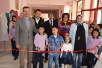 NENE HATUN - 9 Yaşında Ebru Sergisi Açtılar