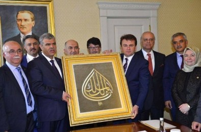 Başbakan Yardımcısı Kaynak'a Hayırlı Olsun Ziyareti