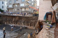 Çökme Tehlikesi Bulunan 5 Katlı Bina Boşaltıldı