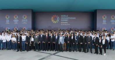 Devlet başkanları organizasyona hayran kaldı