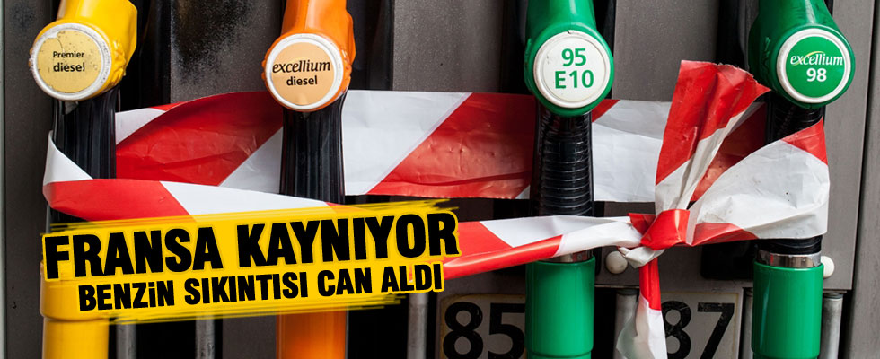 Fransa'da benzin krizi can aldı