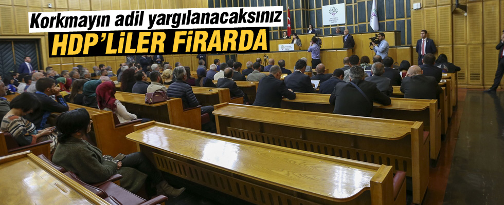 HDP'lilerin koltukları boş kaldı