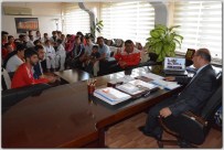 BOLAT - İl Özel İdaresi Spor Kulübünden Genel Sekreter Bolat'a Ziyaret