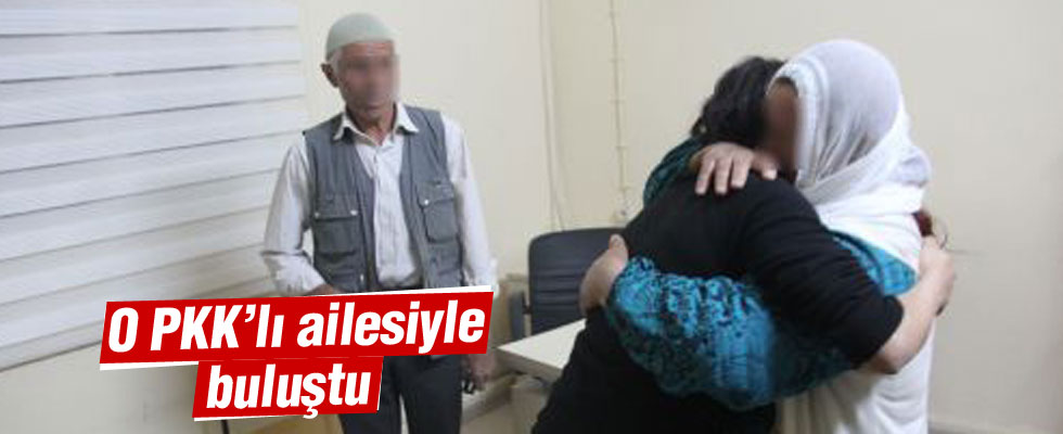 O PKK'lı ailesi ile buluştu! 'Benim en büyük hatam...'