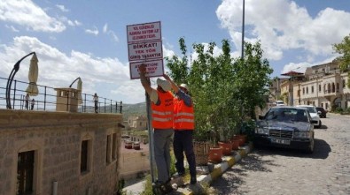 Uçhisar Göreme Caddesi'nde TEK Yön Uygulamasına Başlandı