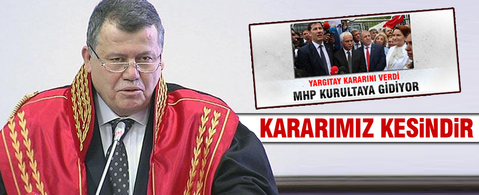 Yargıtay Başkan'ından MHP açıklaması