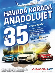 Yolcu 360 İle Havada Karada Anadolujet