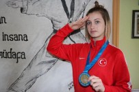 Avrupa Üçüncüsü Tekvandocu Madalyasını Şehit Ve Gazilere Armağan Etti