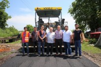 EROL AYDIN - Başkan Özüm, Asfalt Çalışmalarını Yerinde İnceledi