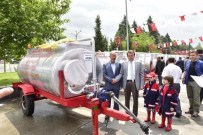 VEYSİ KAYNAK - Büyükşehir'den Mahallelere Yangına Müdahale Tankı