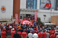 GENEL İŞ SENDIKASı - İşçiler, Alacakları İçin Belediyenin Kapısına Dayandı