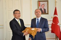 ENVER SALIHOĞLU - Kore Cumhuriyeti İstanbul Başkonsolosu'ndan Vali Salihoğlu'nu Ziyaret