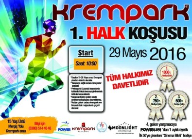 Krempark AVM'den Halk Koşusu