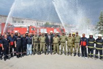 Mehmetçik Ve İtfaiye Etlerinin Yaptığı Tatbikatı Gerçeğini Aratmadı