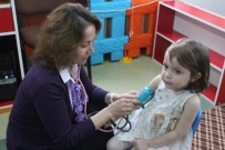 BURDUR MERKEZ - Miniklerin Tansiyonu Ölçüldü