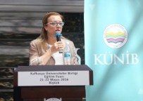 YEKTA SARAÇ - Rektör Kılıç, Kırgızistan'da 'Künib Vı. Olağan Kongresi' İle '2016 Eğitim Fuarı'na Katıldı