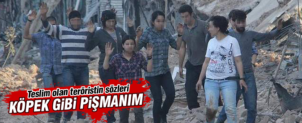 Teslim olan teröristen itiraflar