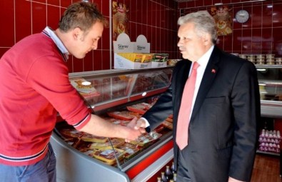 Vali Kahraman Esnaf Ziyaretinde Bulundu