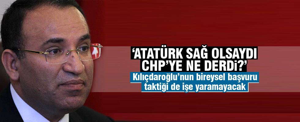 Bekir Bozdağ'dan dokunulmazlık açıklaması