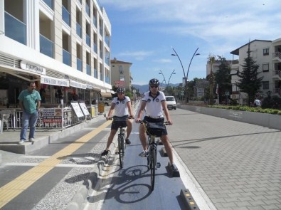 Bisikletli Zabıtalar Görev Başında