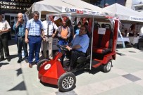 ENDÜSTRI MESLEK LISESI - TÜBİTAK Fuarı İçin Öğrencilerin İcat Ettiği Araca İlk Kaymakam Bindi