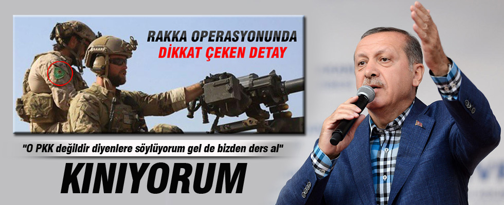 Erdoğan: ABD'nin PYD'ye verdiği desteği kınıyorum